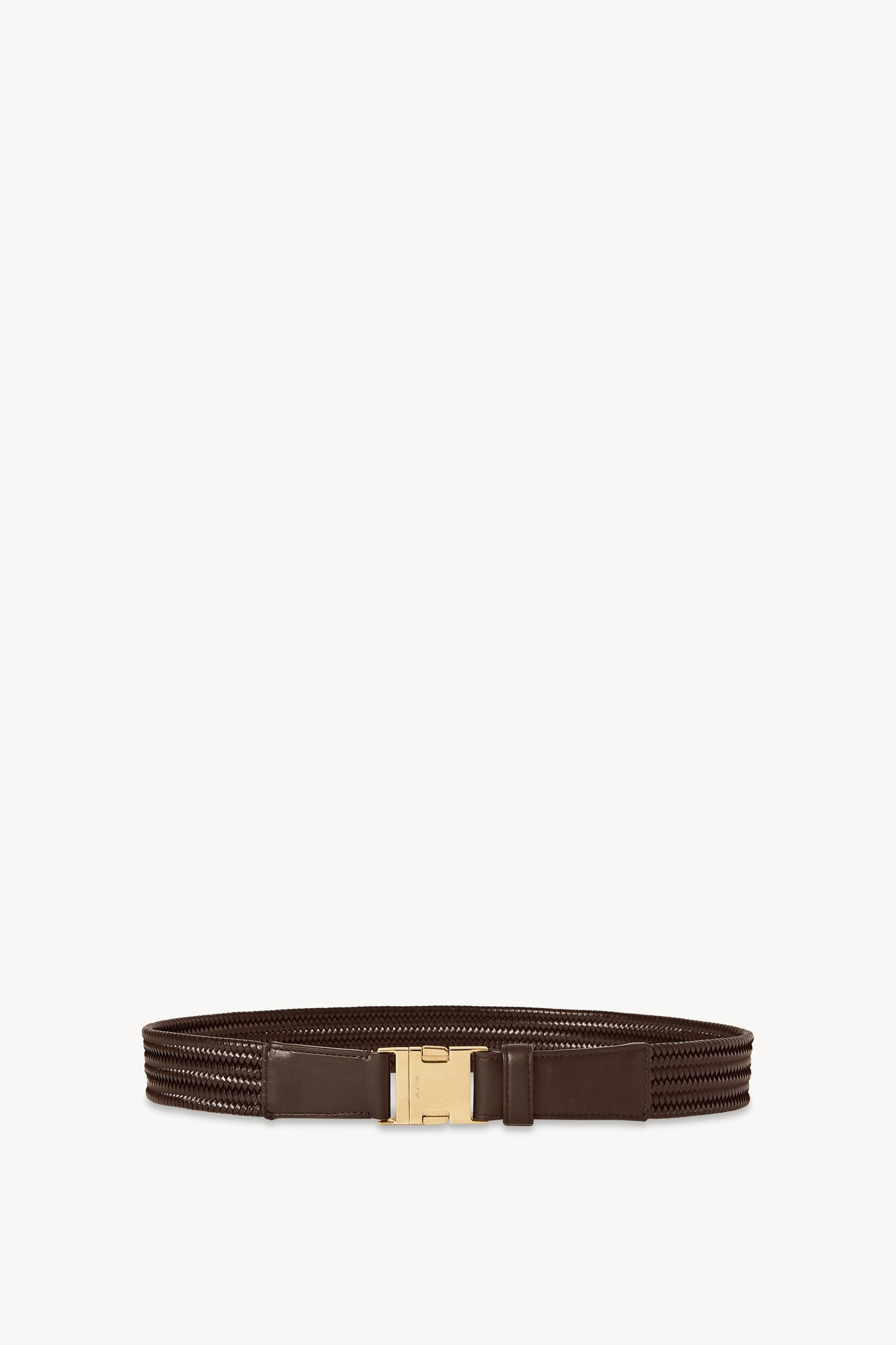 Alex Woven Belt in Leather - 1