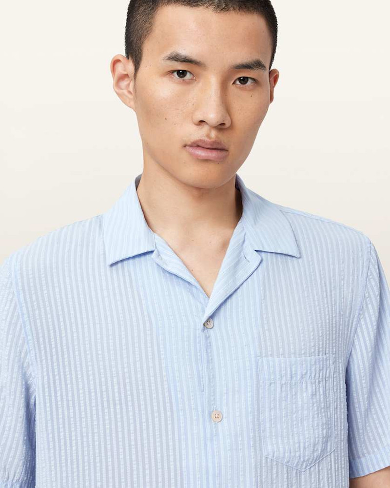 PERRY SHORT SLEEVE STRIPED SHIRT 7