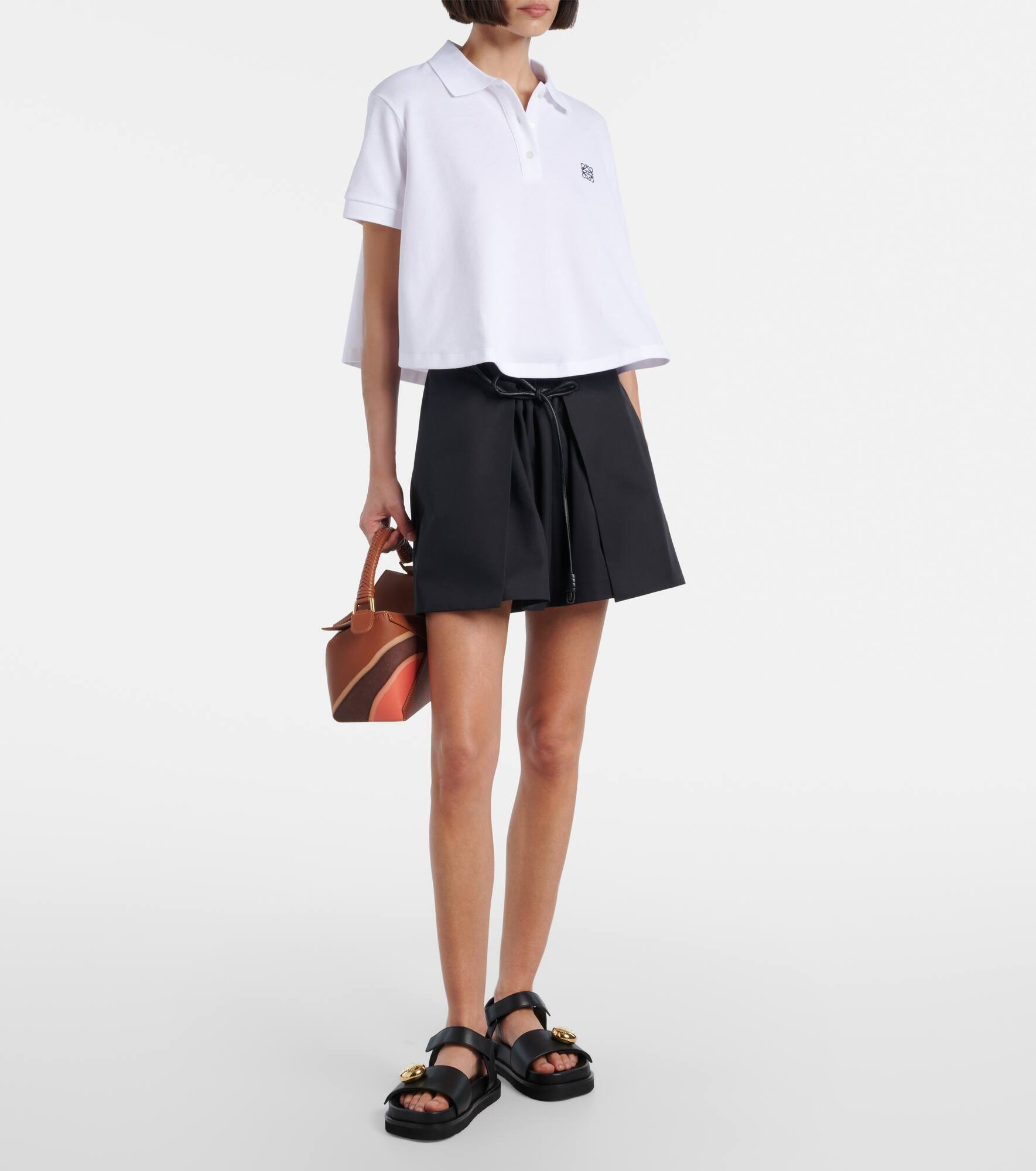 Pebble leather sandals - 3