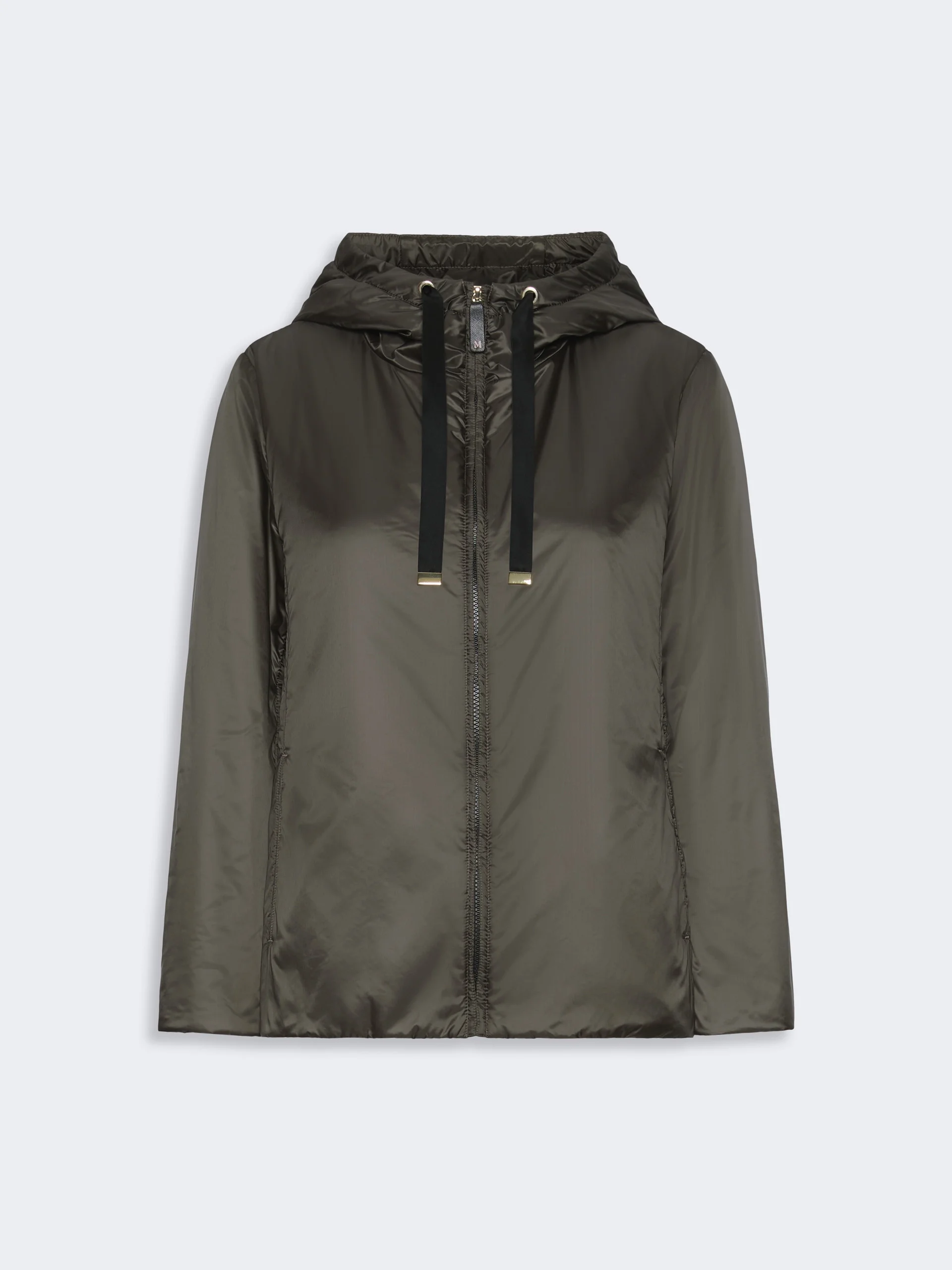 GREENH Padded water-repellent hooded jacket - KAKI - 1