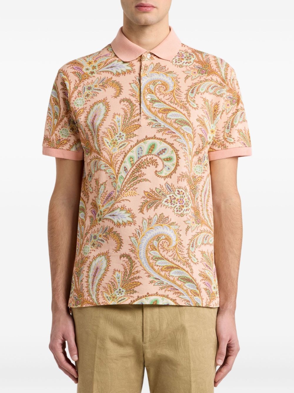 cotton polo shirt - 2