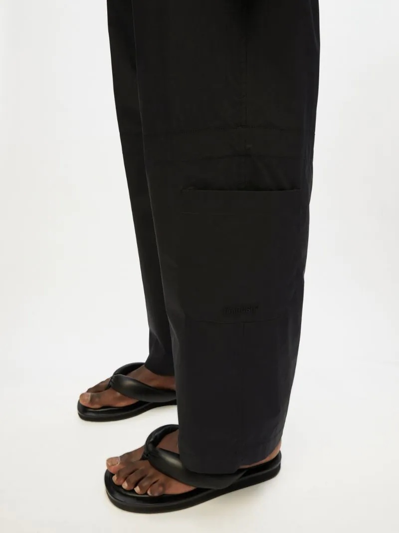 DRAWSTRINGS COTTON PANTS - 6