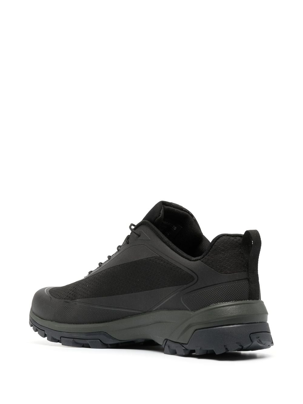 lace-up low-top sneakers - 3
