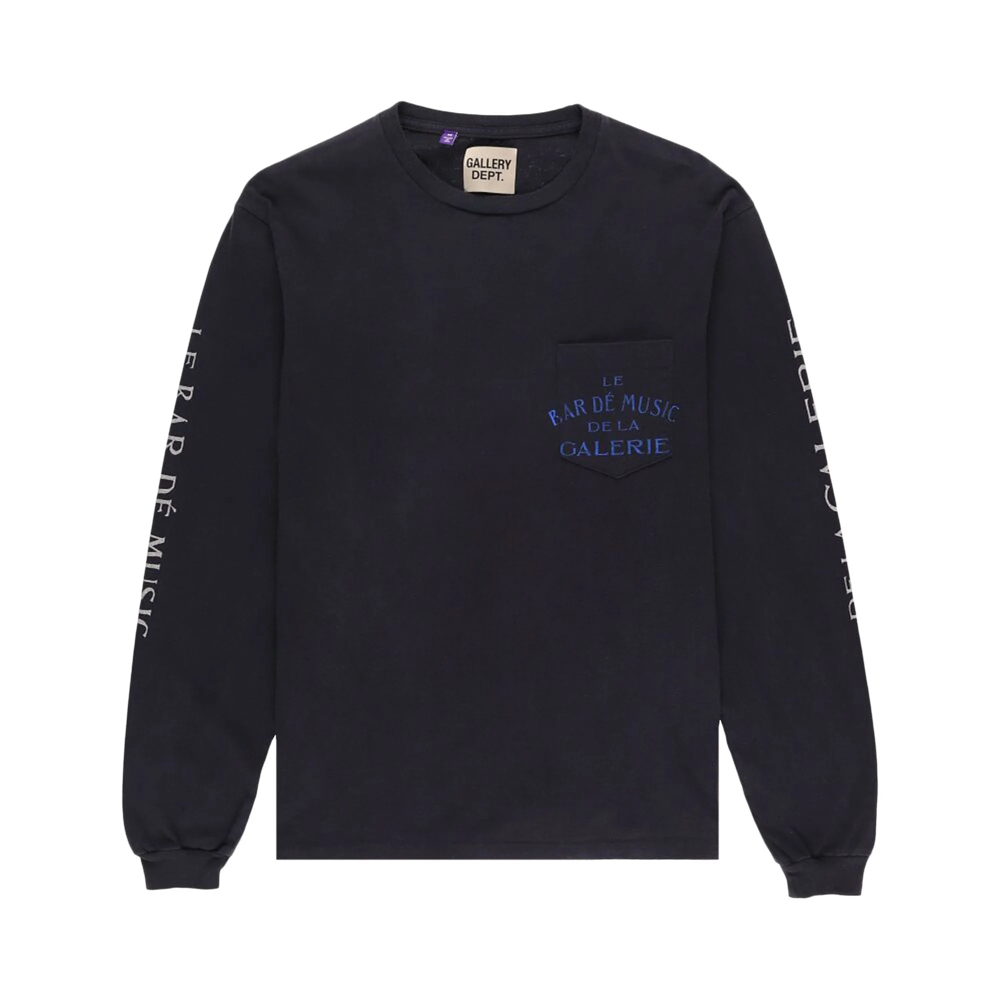 Gallery Dept. Le Bar Shop Long-Sleeve Tee 'Black' - 1