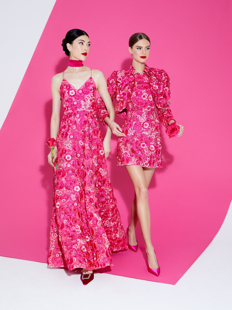 LORNA CROPPED FLORAL APPLIQUE JACKET 7