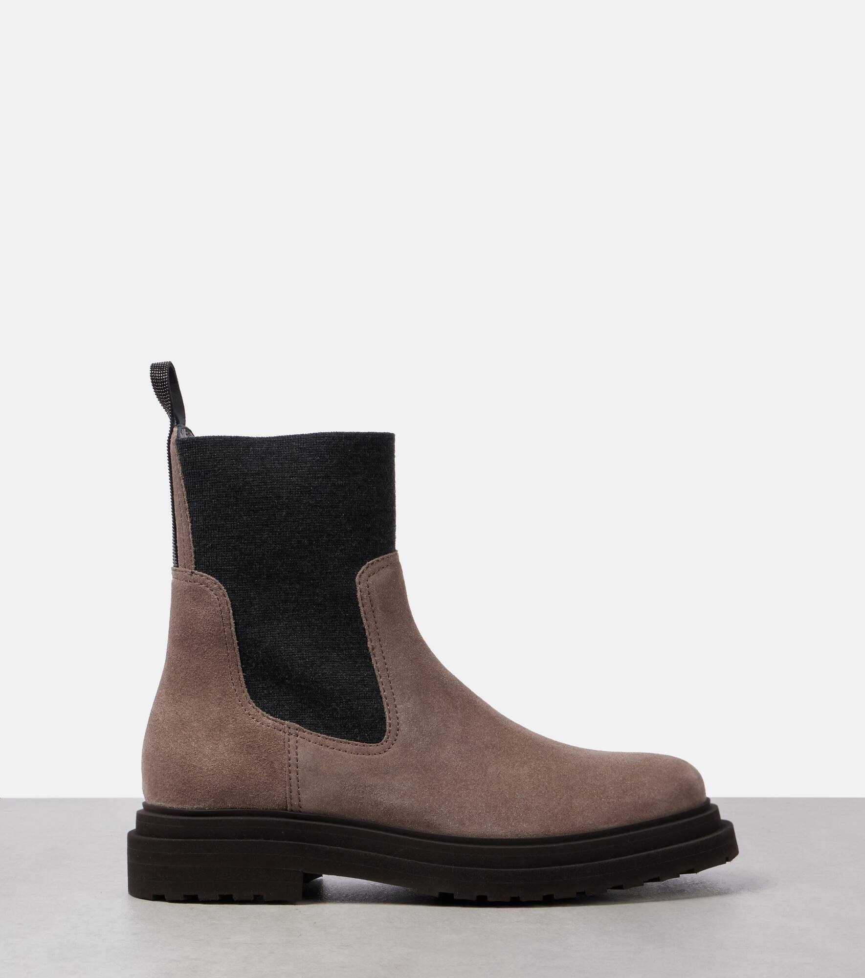 Suede ankle boots - 4