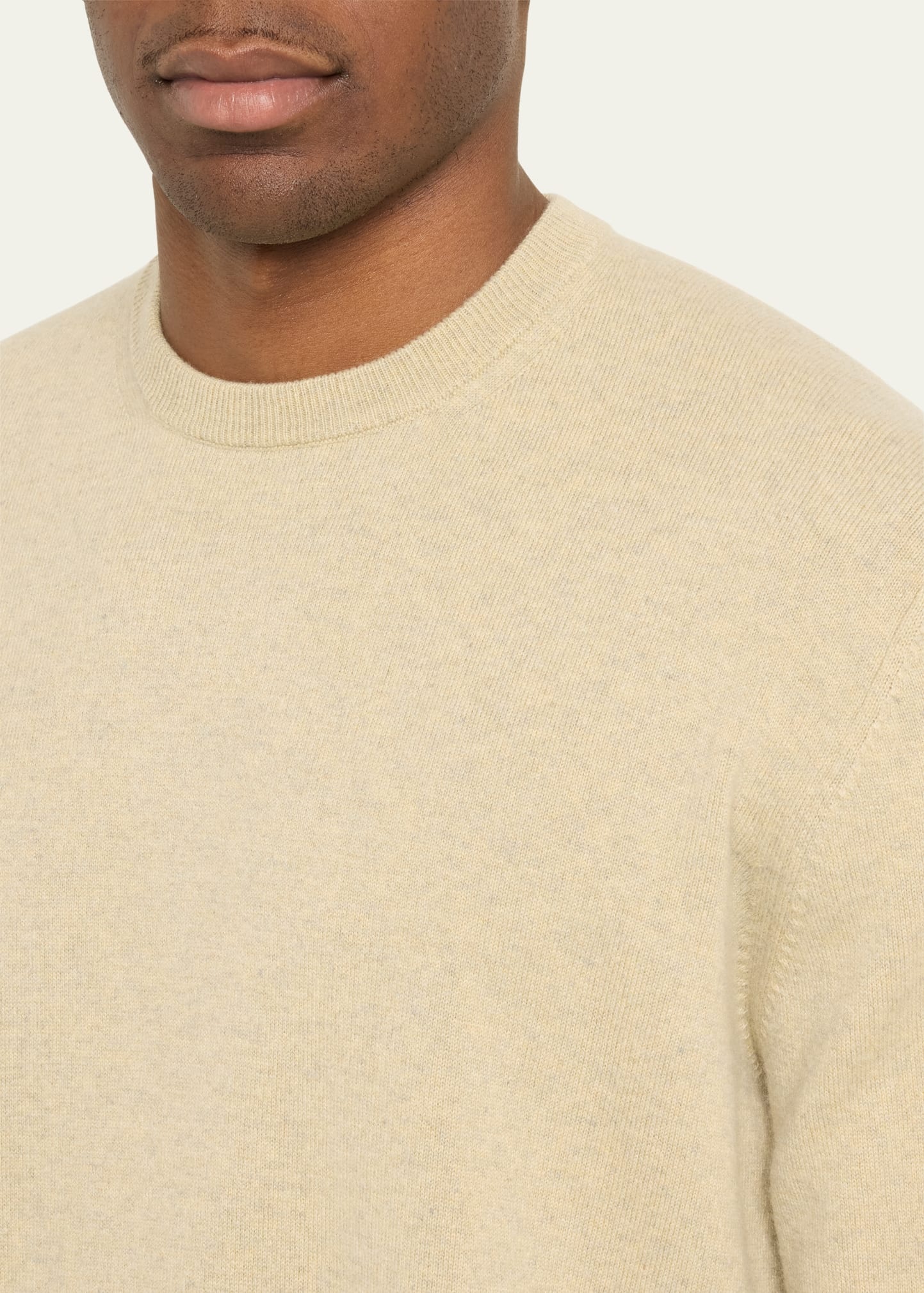 Men's Baby Cashmere Crewneck Sweater - 5