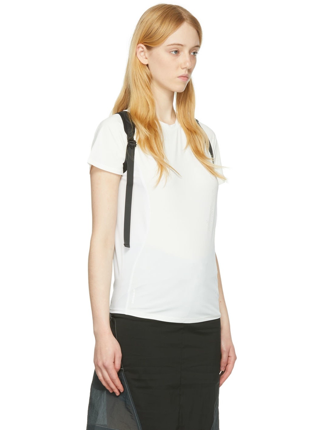 White Polyester T-Shirt - 2