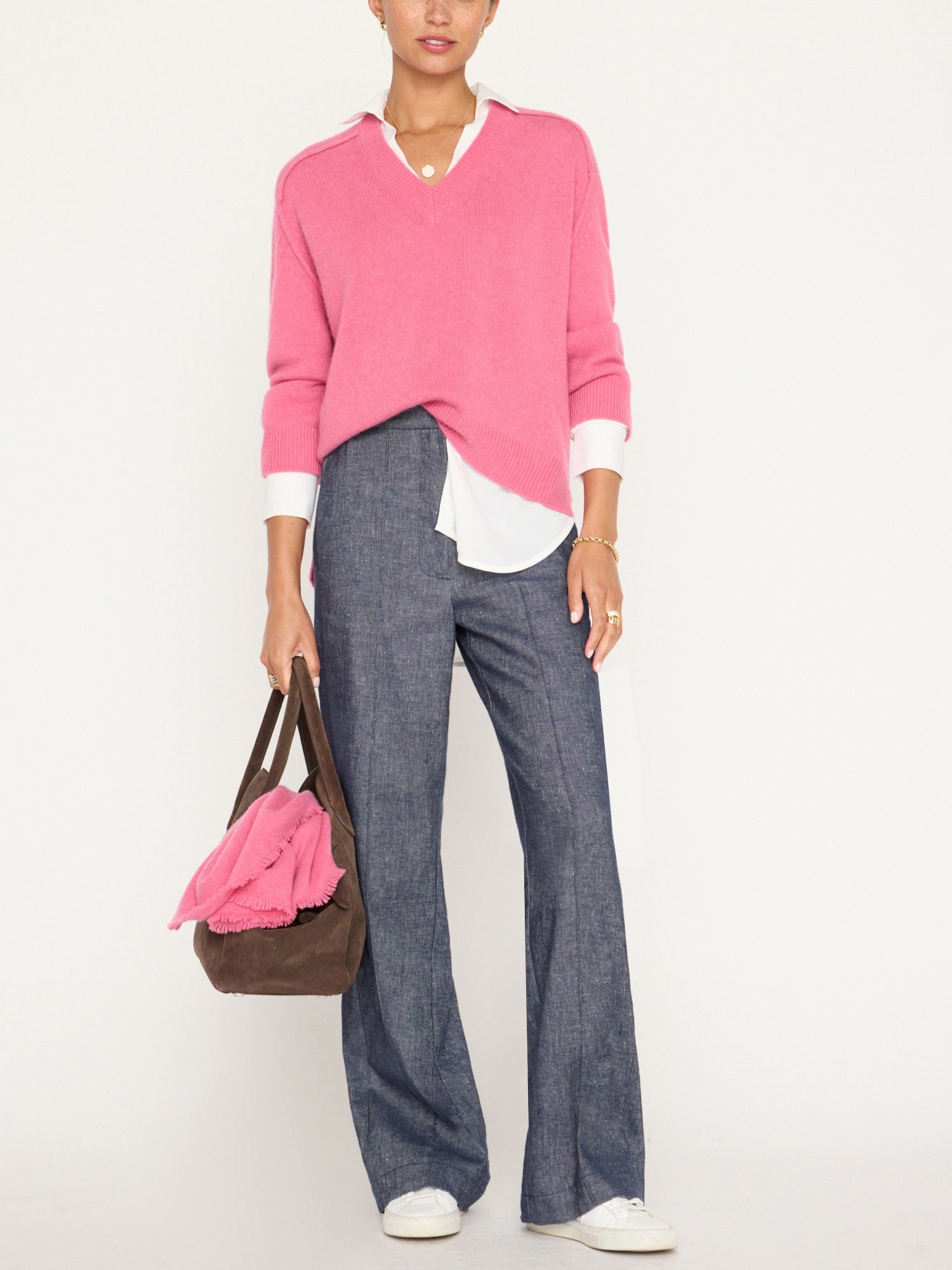 The Looker Layered V-Neck - 7