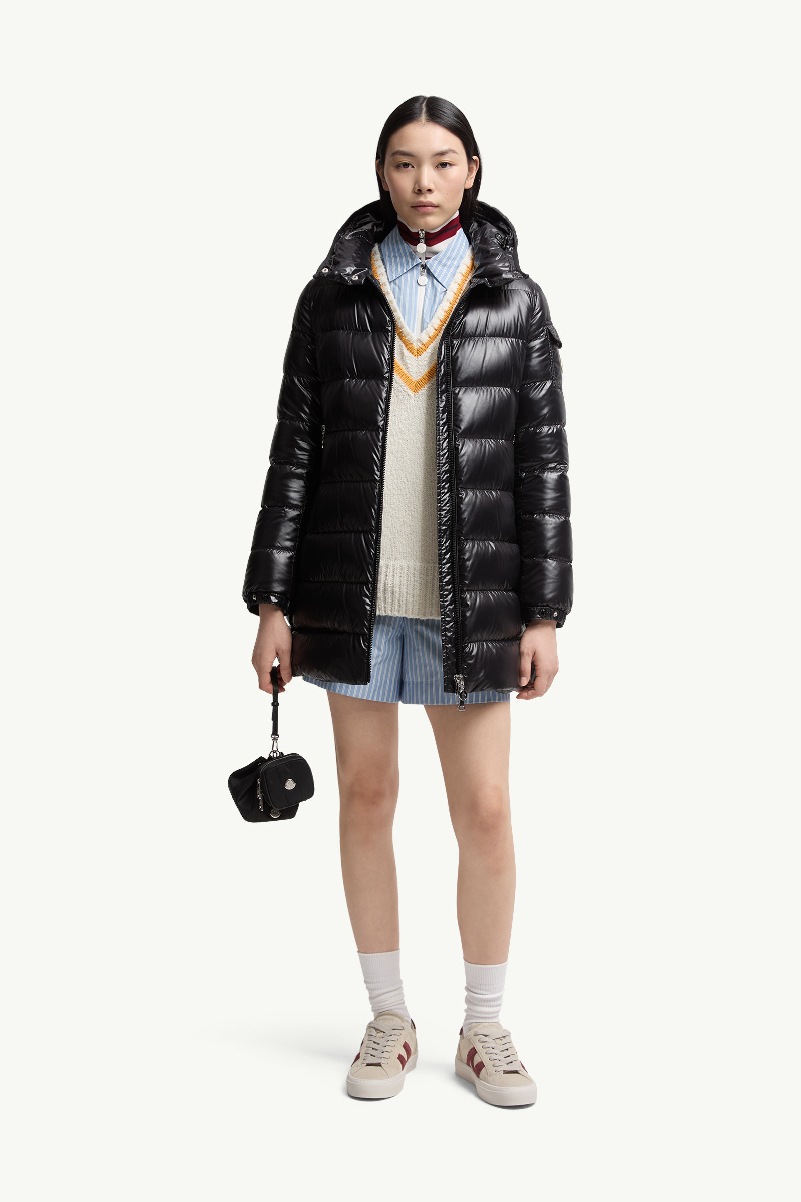 Courcelles Hooded Mid-Length Down Jacket - 2