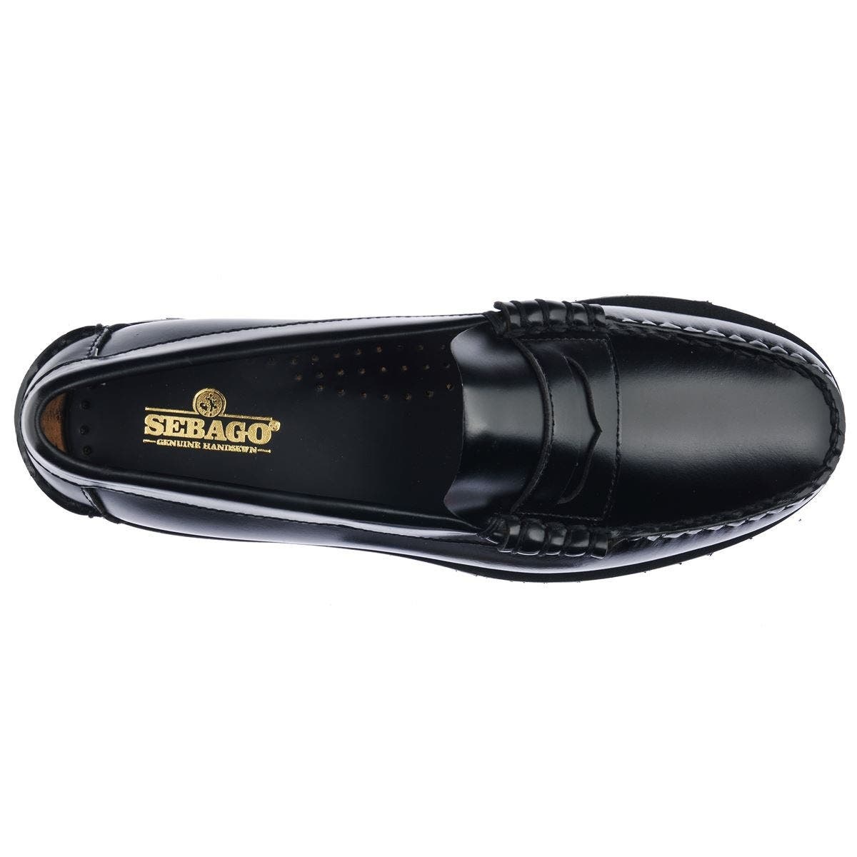 Sebago Dan Lug Penny Loafers in Black at Nordstrom - 2