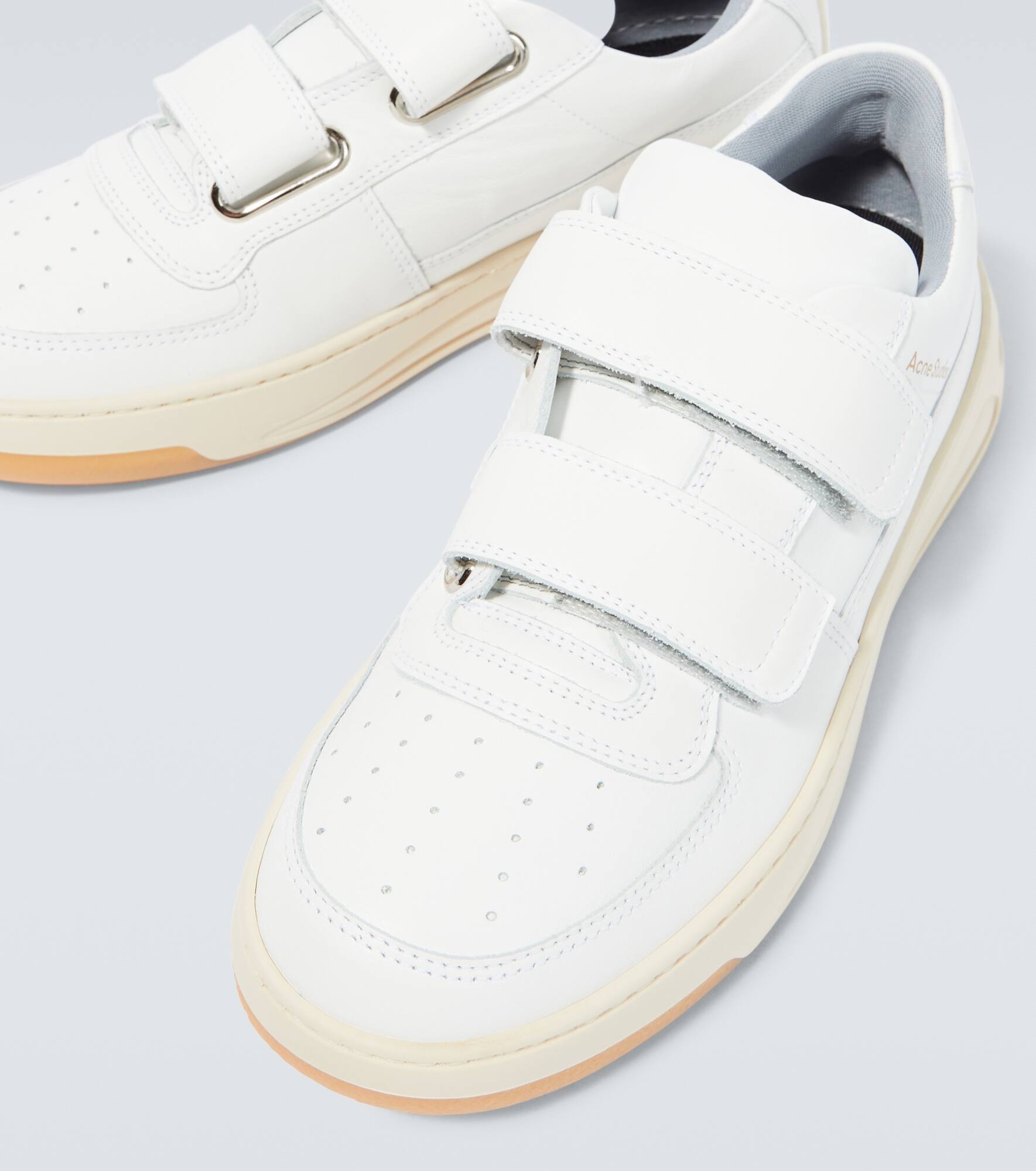 Leather sneakers - 3
