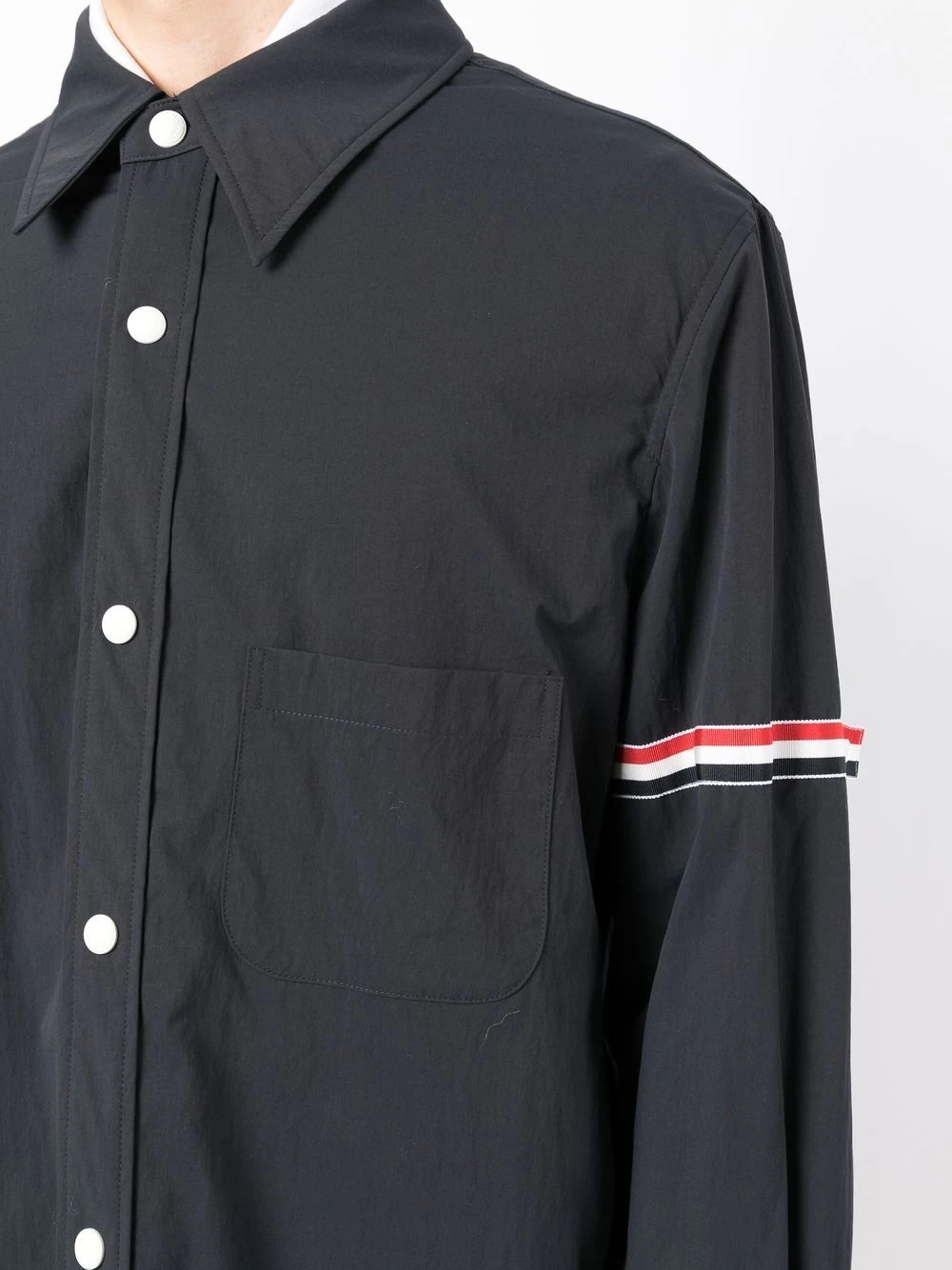 RWB armband piqué shirt jacket - 5