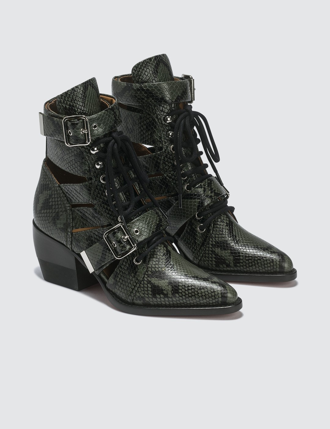 PYTHON PRINT RYLEE MEDIUM BOOTS - 4