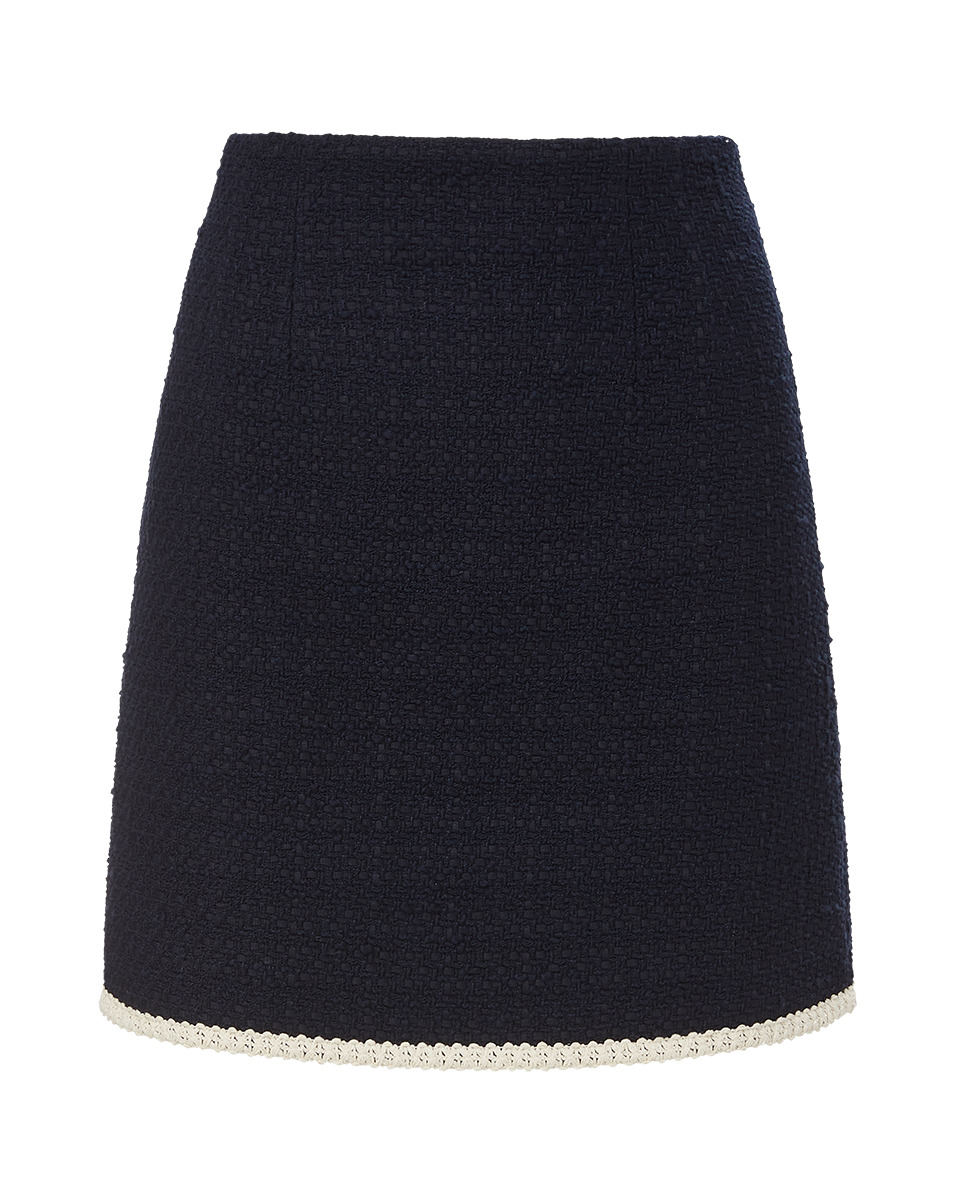 ROMAN TWEED SKIRT - 1