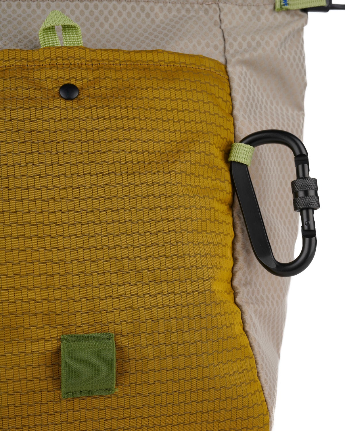 Large Brain Dead Equipment Chalk Bag - Electric Yellow - 3
