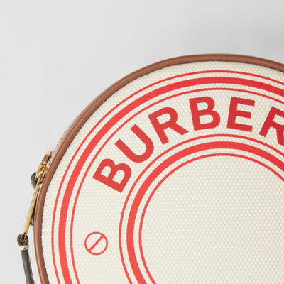 Burberry Logo Graphic Canvas and Leather Louise Bag outlook