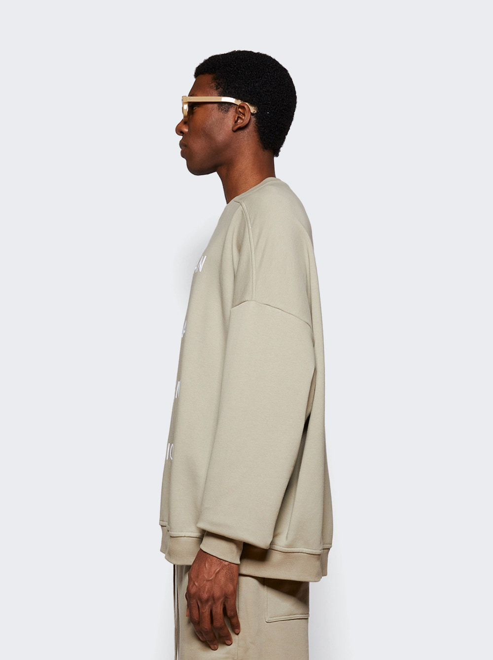 X  Champion Knitted Jumbo Sweat Pearl - 3
