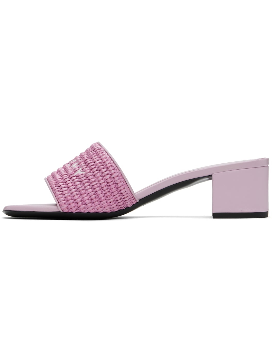 Purple 4G Heeled Sandals - 3