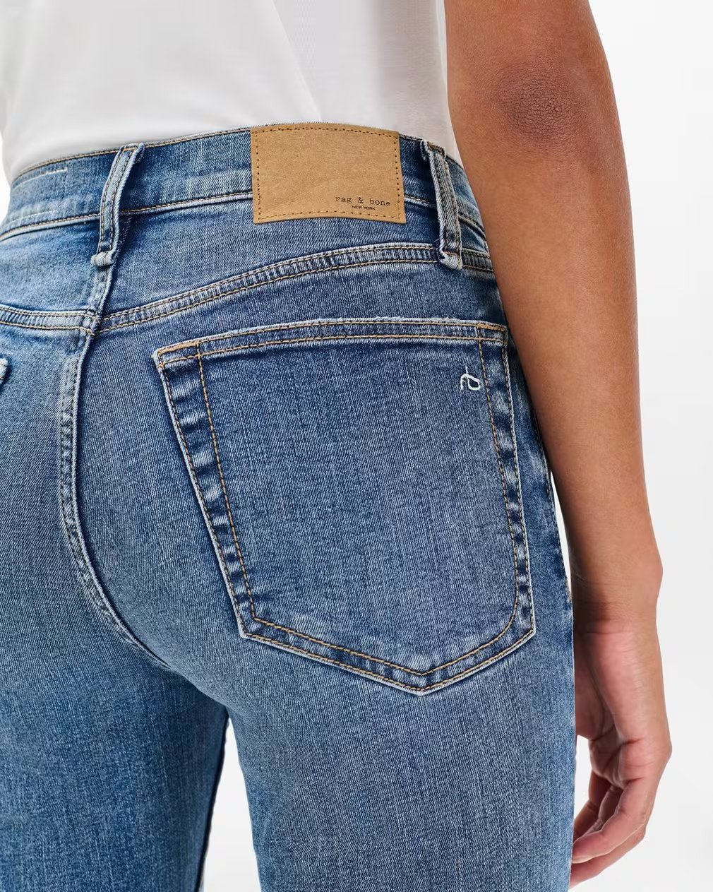 Flexi Peyton Mid-Rise Ankle Bootcut Jeans - 5