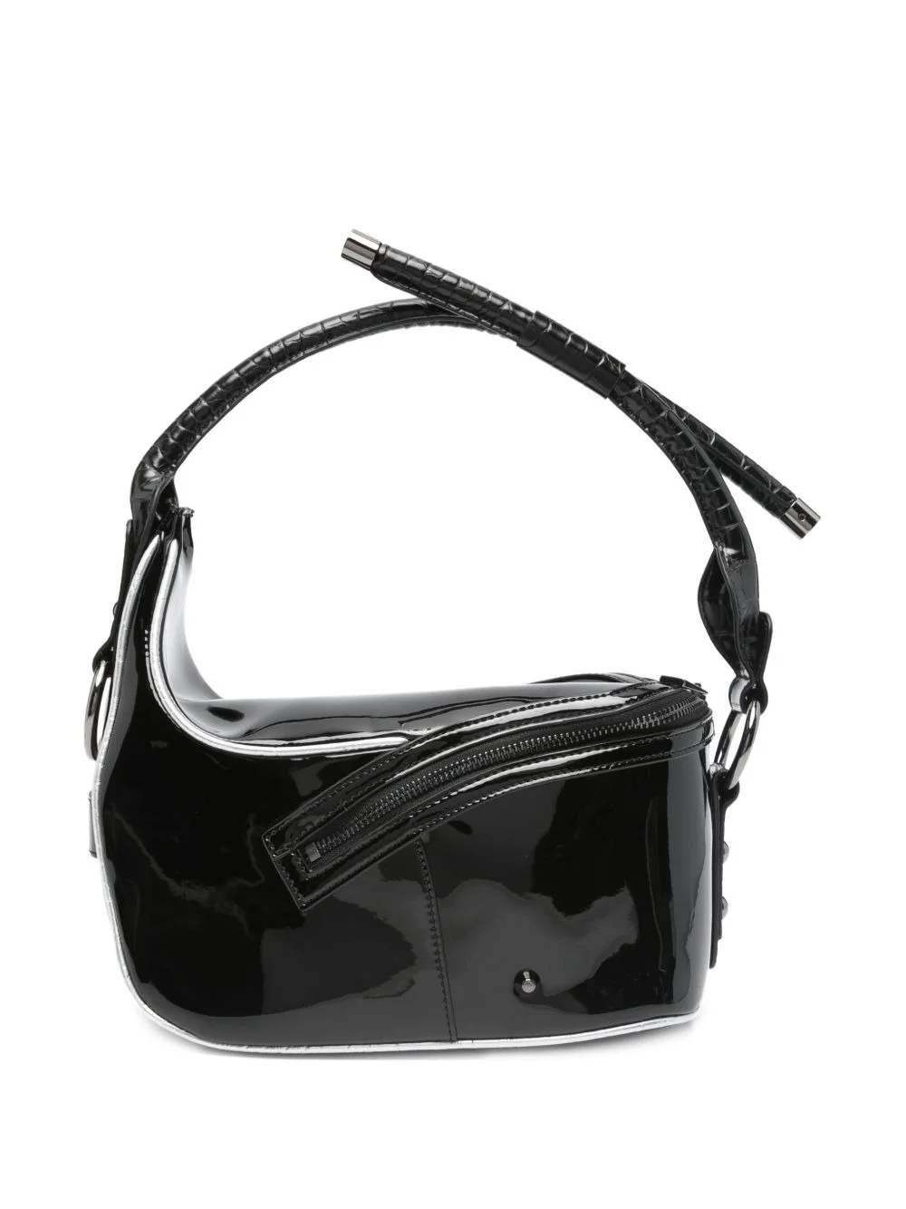 zip shoulder bag - 1