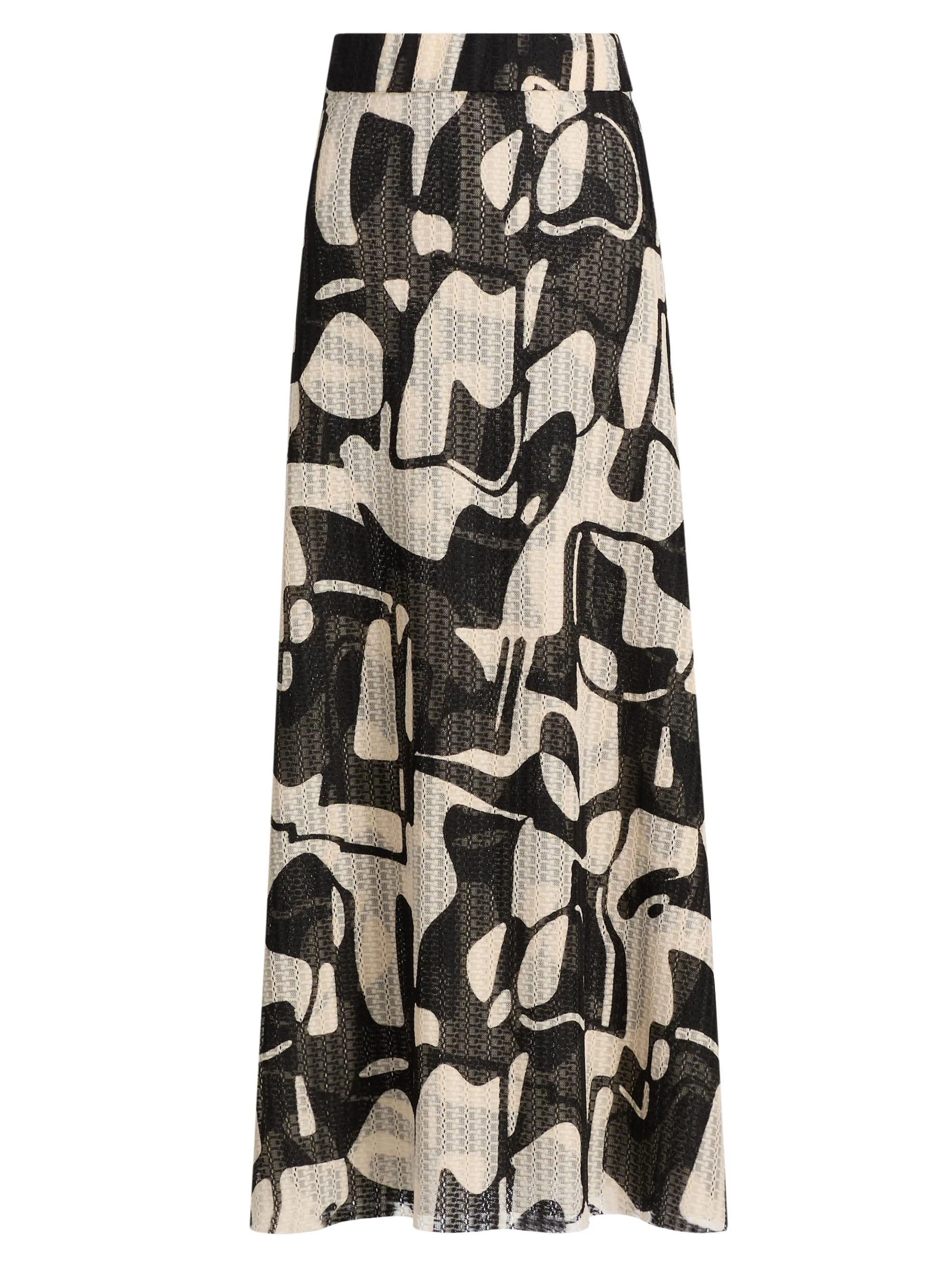 Women's Ekat Printed Maxi Skirt - Abstract Marble - 1