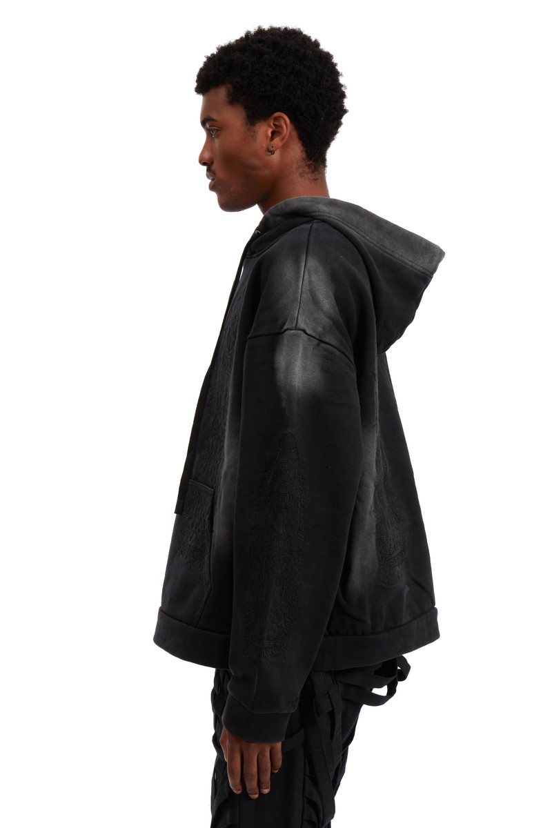 THORNED HOODED PULLOVER 5