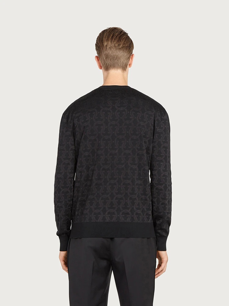 GANCINI ROUND NECK SWEATER - 4