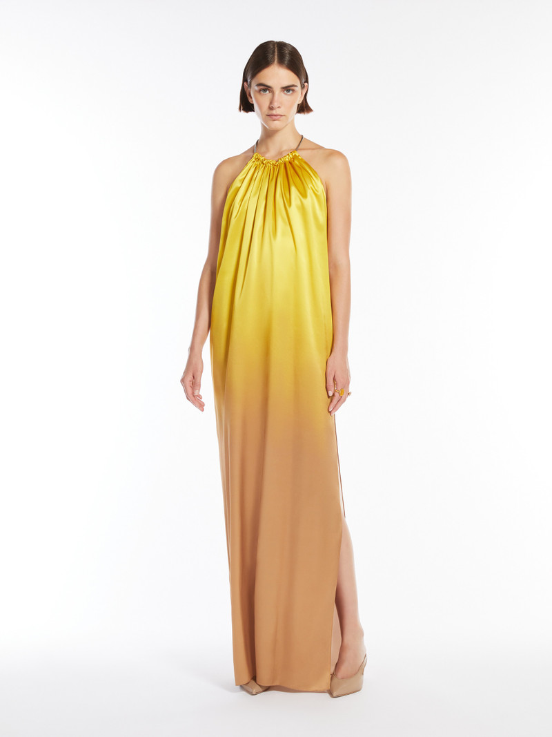 Max Mara DERUTA Gradient silk satin dress outlook
