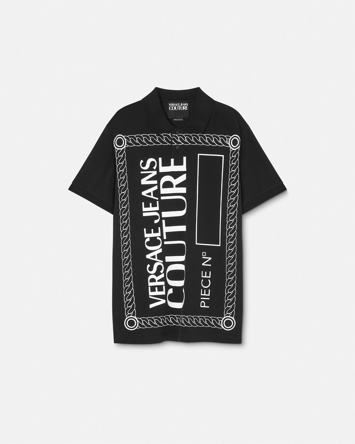 Piece Number Logo Polo Shirt - 1