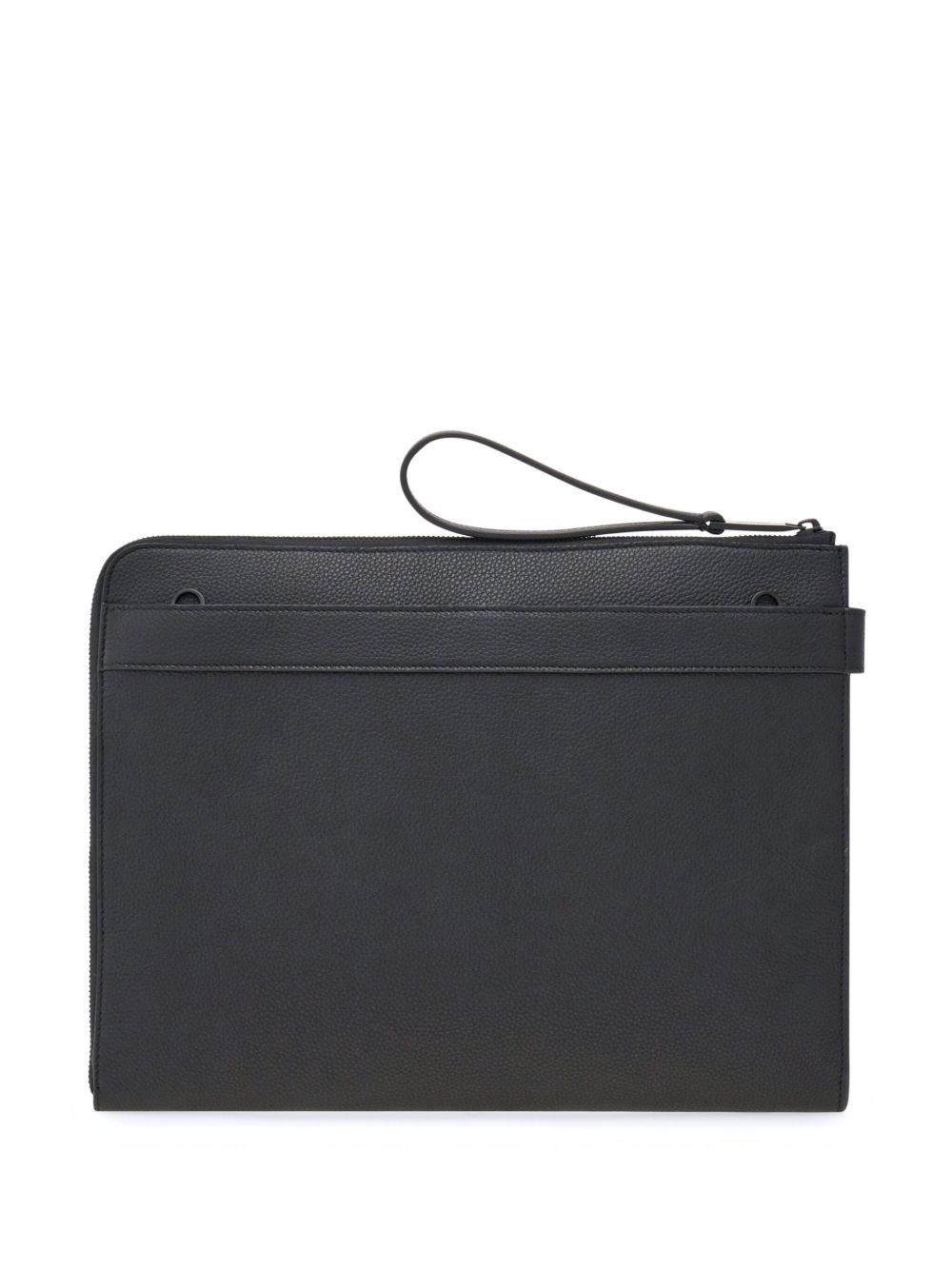 Gancini-buckle clutch bag - 4