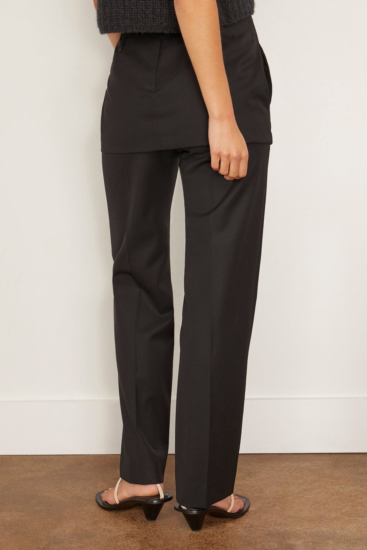 Skirt Trousers in Black - 5