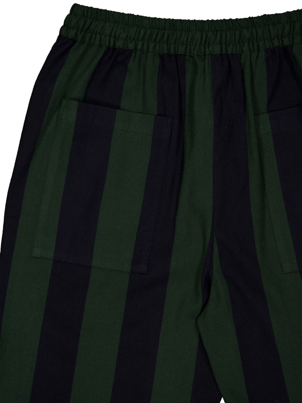 striped cotton trousers - 4