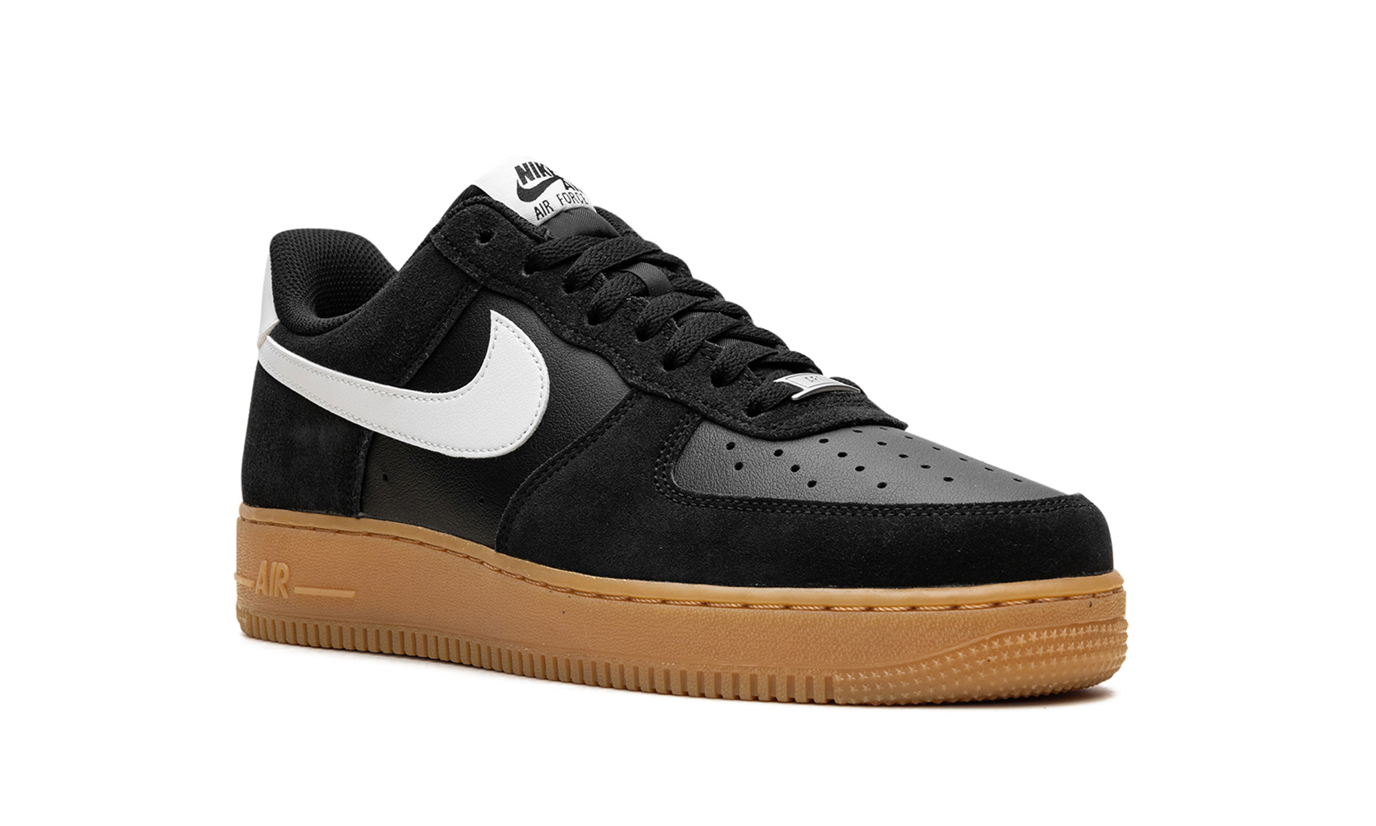 Air Force 1 '07 LV8 "Black Suede" - 7