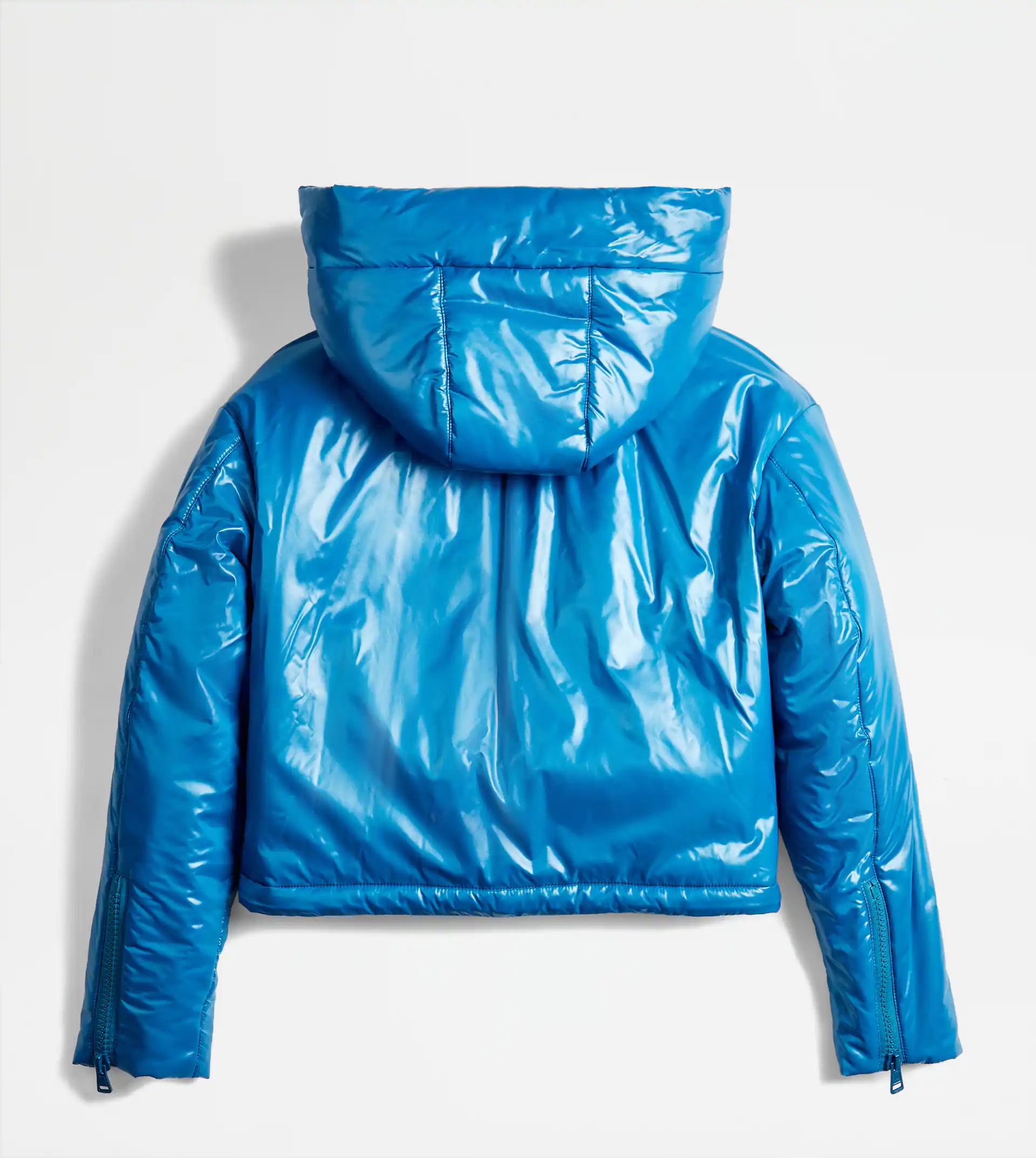 SHORT PADDED JACKET - LIGHT BLUE - 4