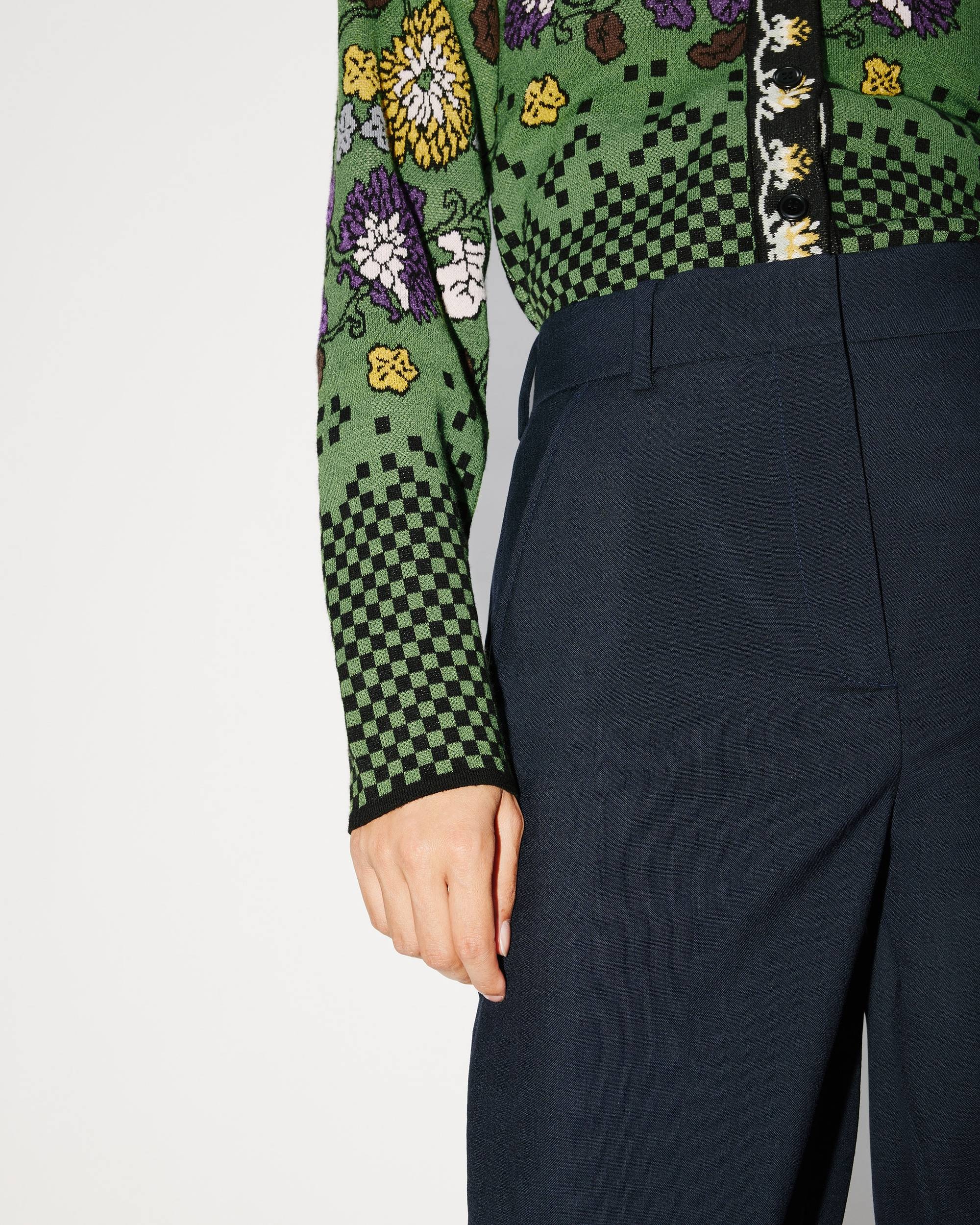 Wool suit trousers - 6