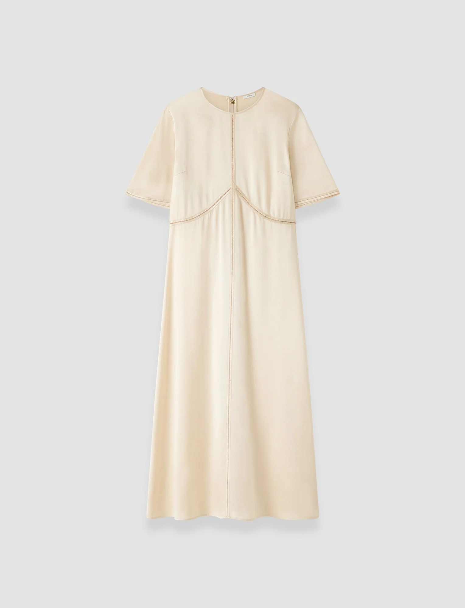 Aura Silk Satin Dress - 1