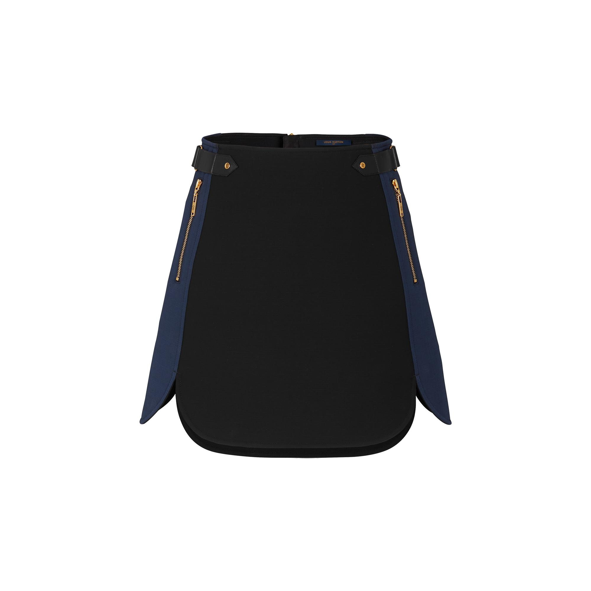 Mini Skirt With Side Adjusters - 1