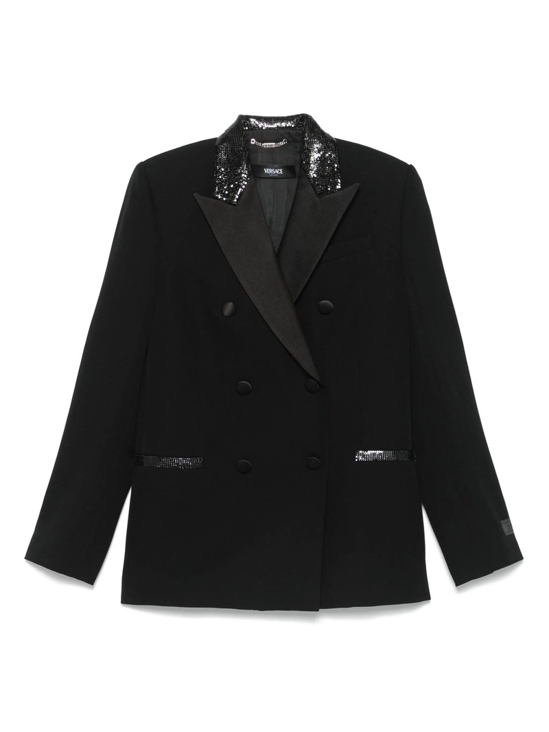 Versace Sequin-embellished Blazer 1
