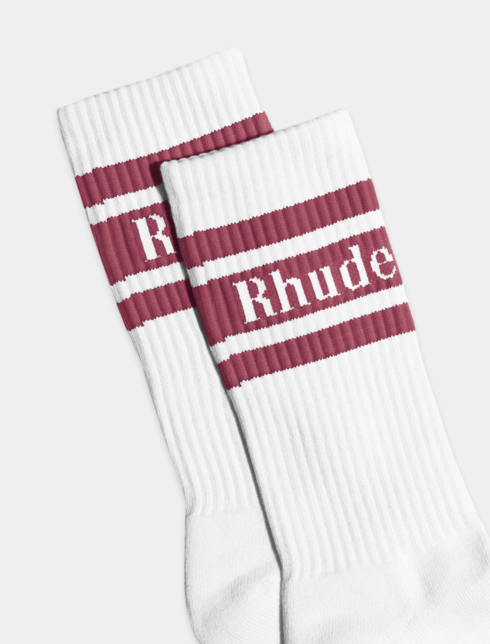 STRIPED LOGO SOCKS - 2