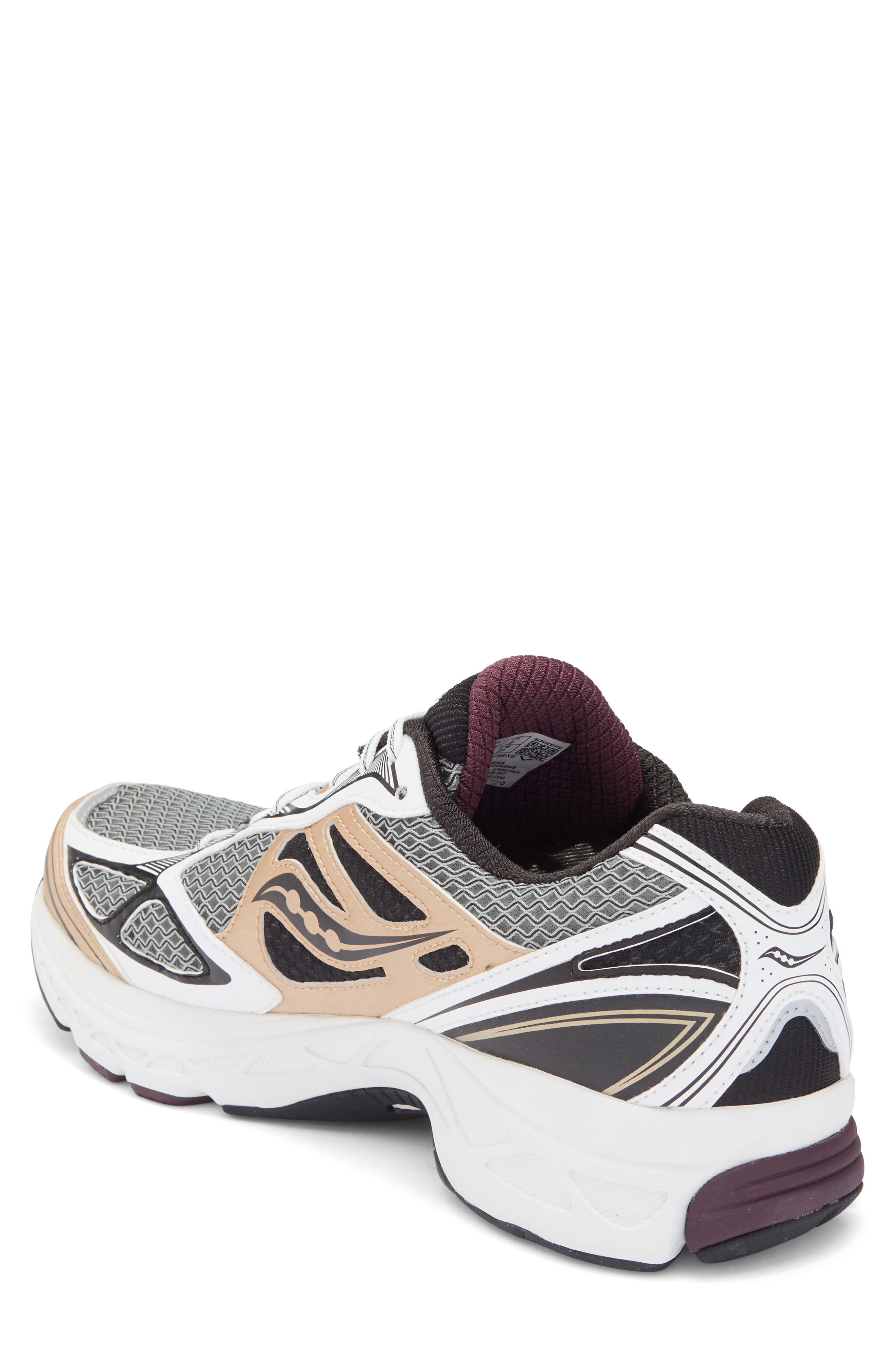 Saucony Gender Inclusive ProGrid Guide 7 Sneaker in White/Bronze at Nordstrom - 2