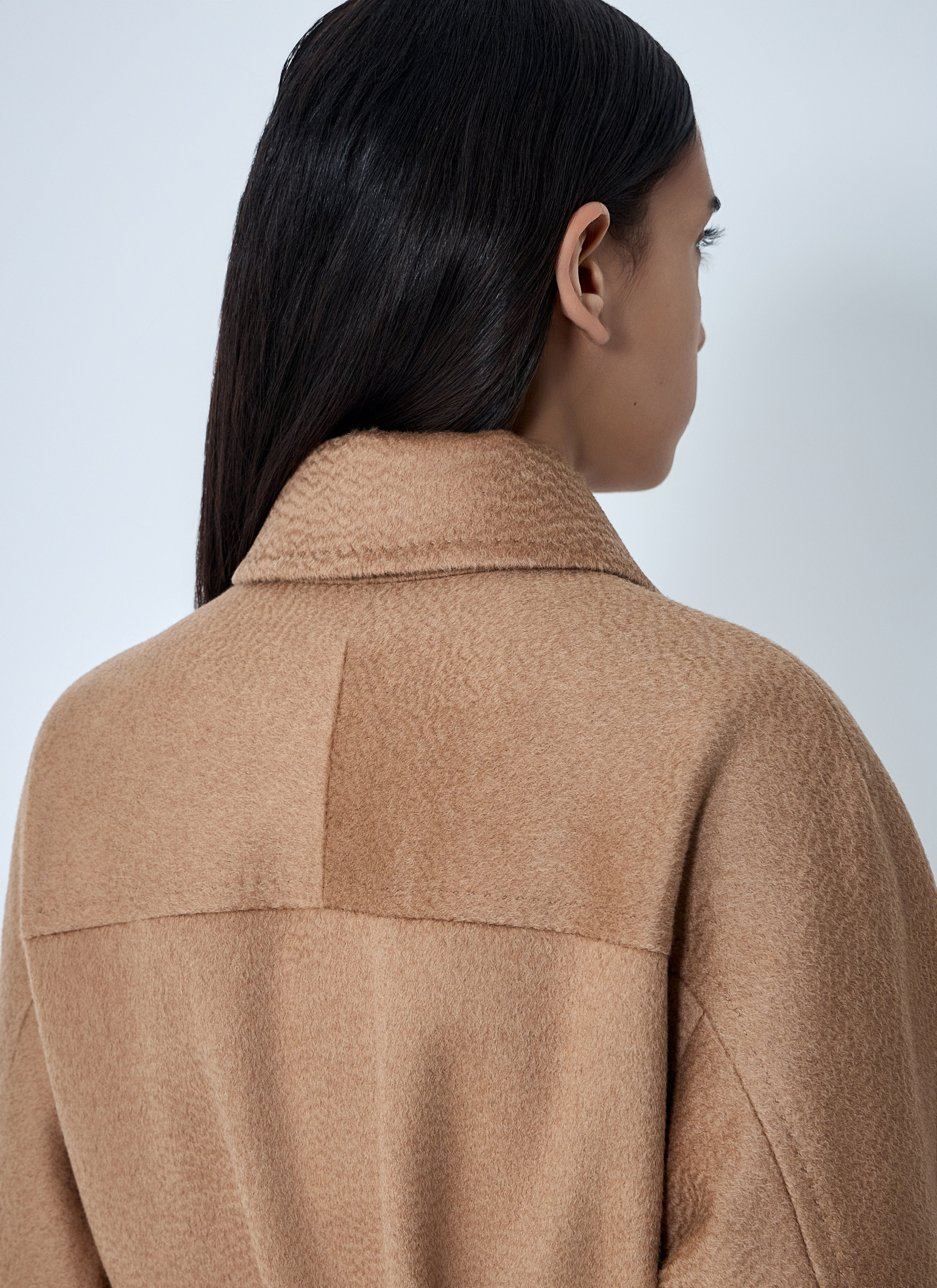 Max Mara Women Camelwool Coat - 6