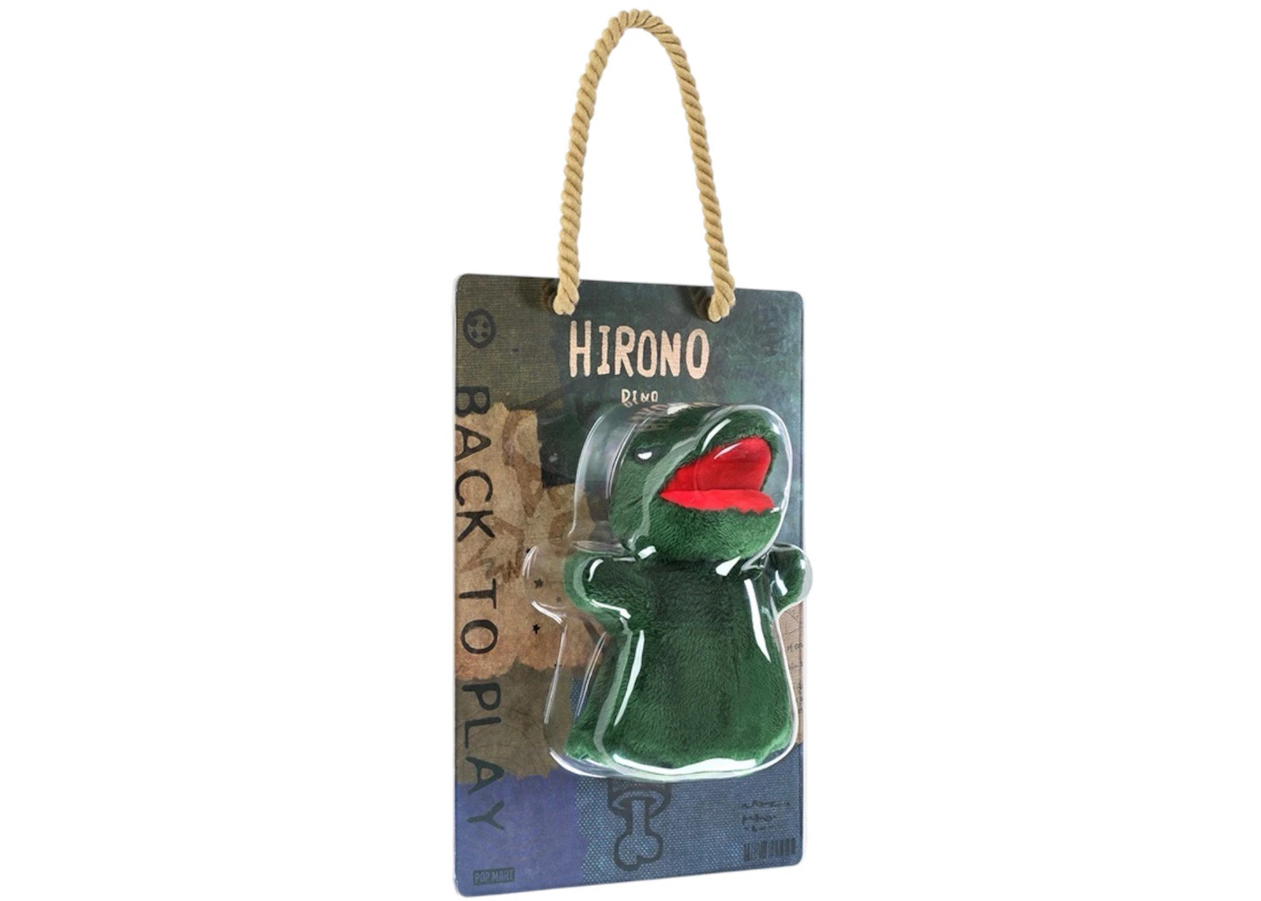 Pop Mart Hirono Dino Plush Hand Puppet - 2