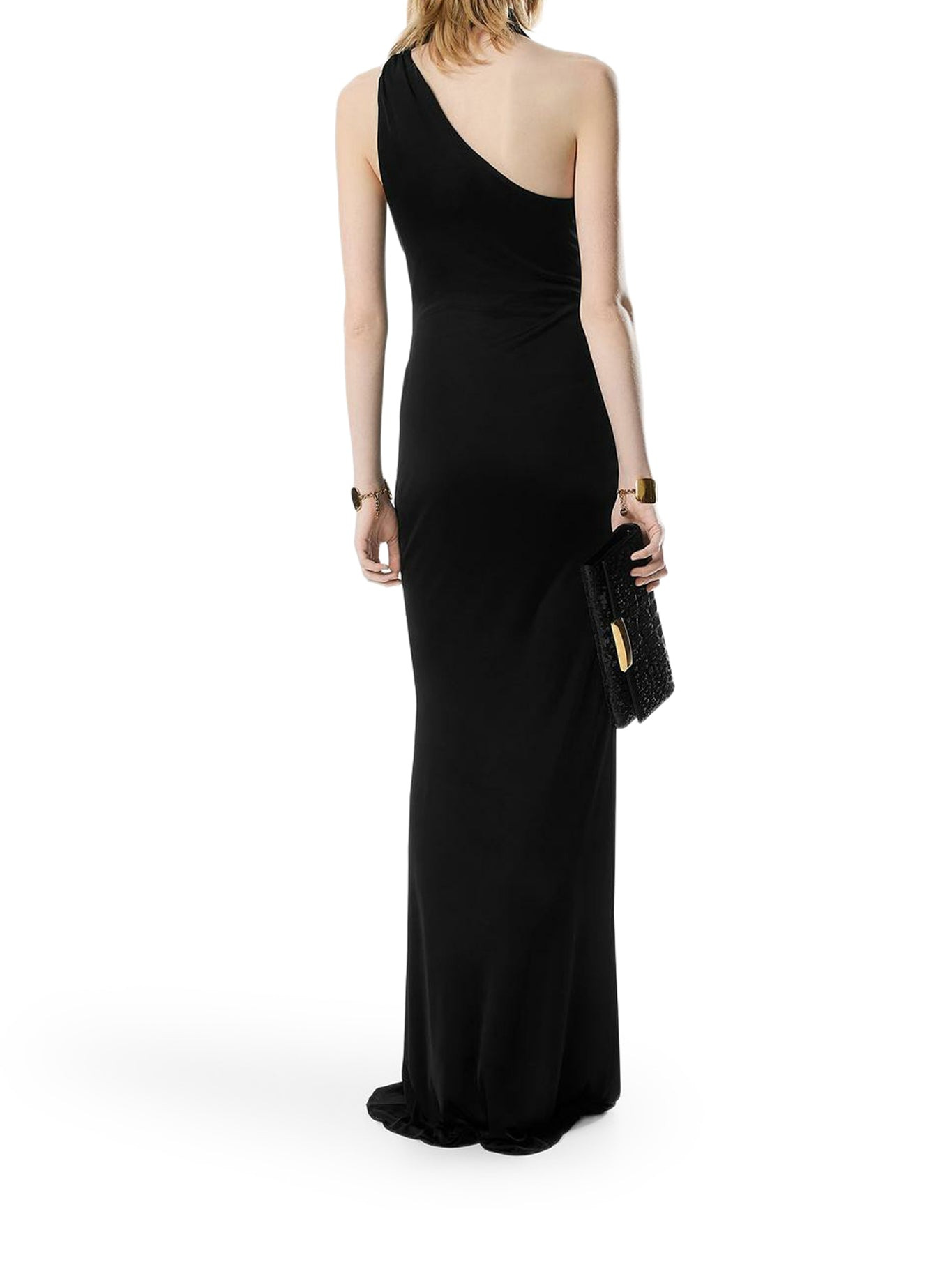 VISCOSE EVENING DRESS - 3