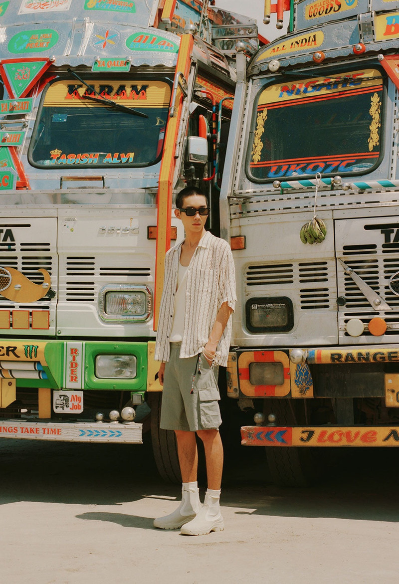 COTTON HIMALAYAN SHORTS 8