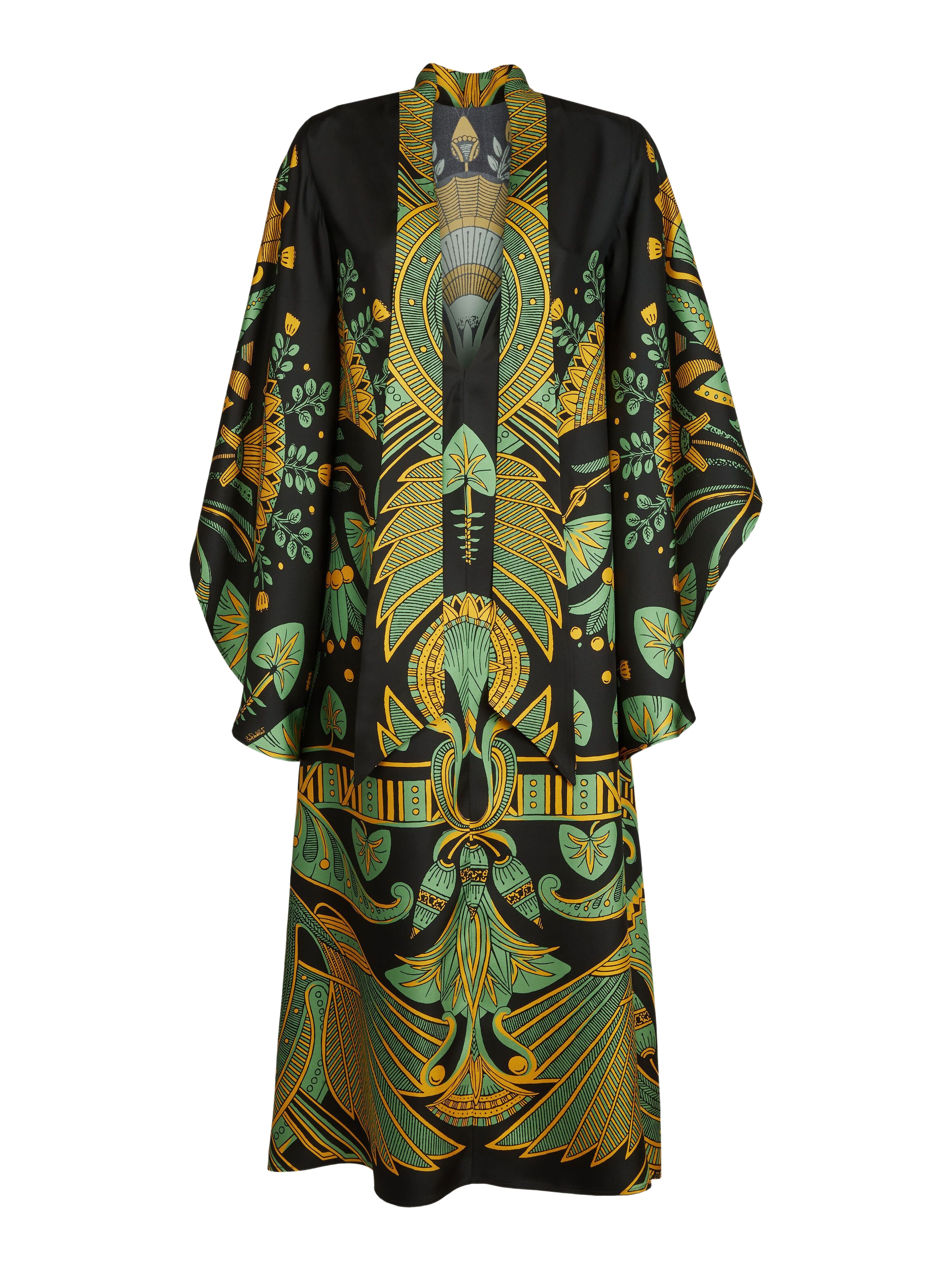 La DoubleJ Magnifico Midi Dress The Nile Placée Black at Nordstrom - 2