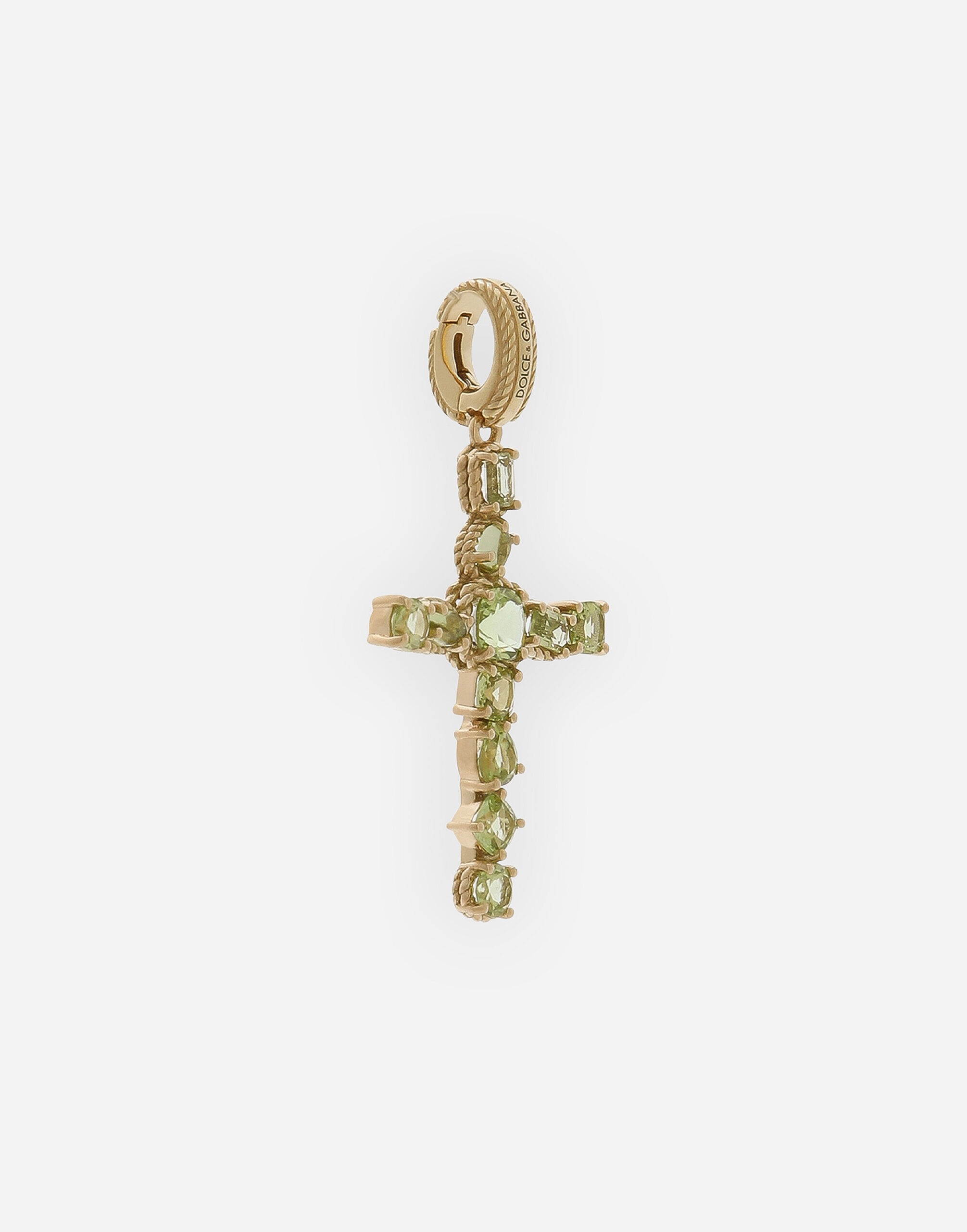 Anna Charm in yellow gold 18Kt and peridots - 2