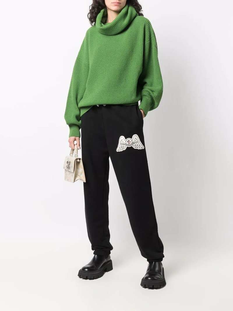 x Moncler Wing Patch track pants 3