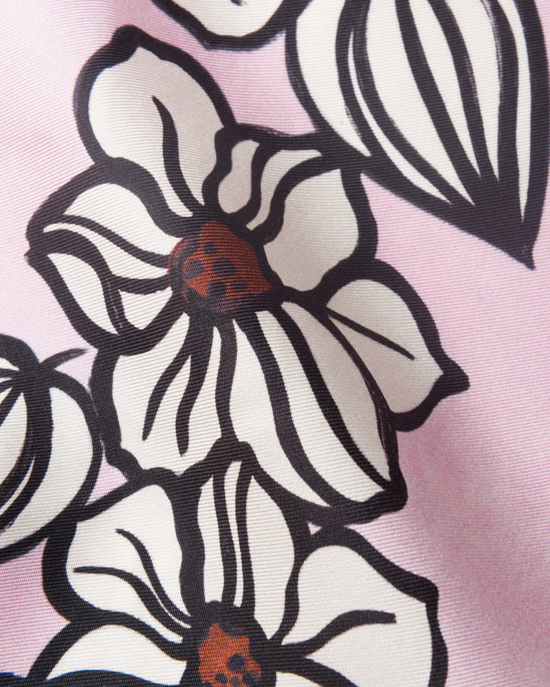 Prada Printed twill scarf outlook