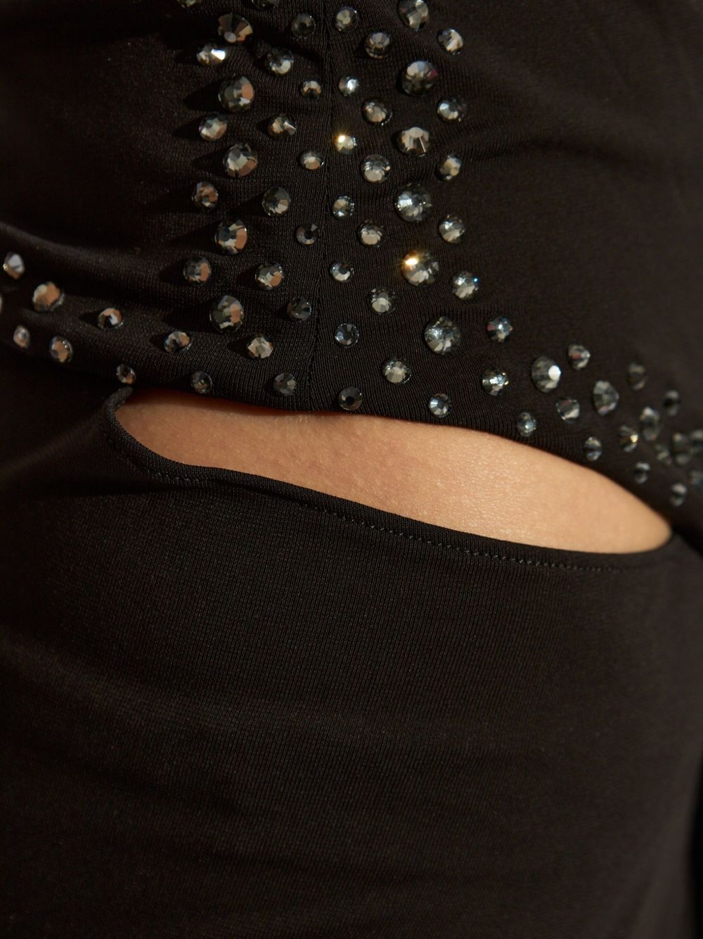 rhinestone-embellished dress - 5